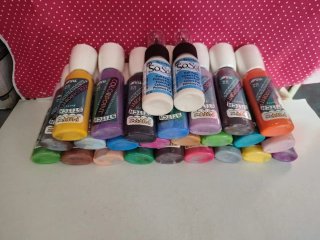 Pinturas para tela  Tulipán ,sofof