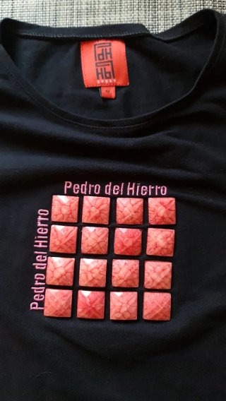 Camiseta Pedro del Hierro Negra Talla M