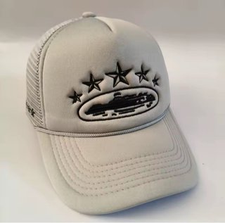 Gorra negra ,rosa ,16blanca y gris