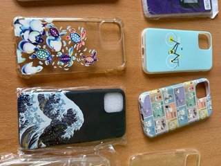 Lote 9 Fundas iPhone 11 Pro