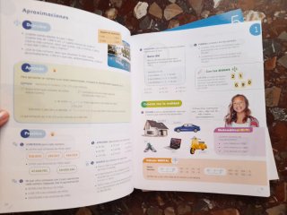 Libros de texto 5 Primaria Mochila ligera