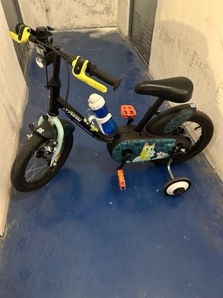Bicicleta infantil B'TWIN 14 con ruedines