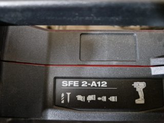 Atornilladora Hilti SFE 2-A12 con accesorios