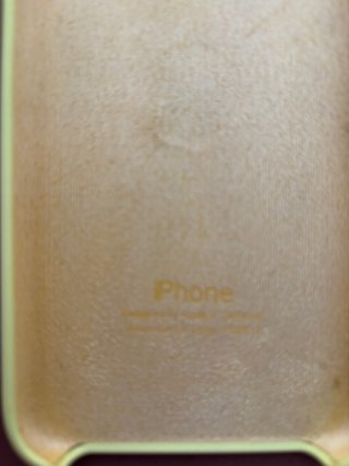 Custodia in silicone per iPhone 11 giallo Apple