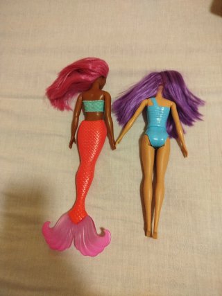 Barbie Sirena y Barbie Playa