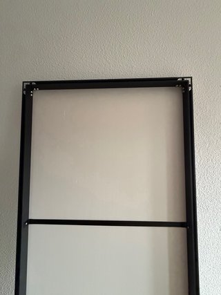 Espejo de pie negro 78x196 cm