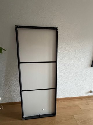 Espejo de pie negro 78x196 cm