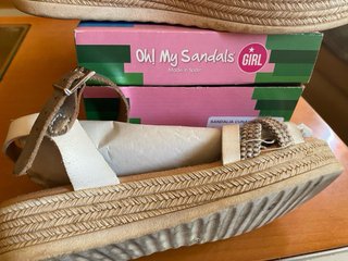 Sandalias cuña Oh! My Sandals niña T37