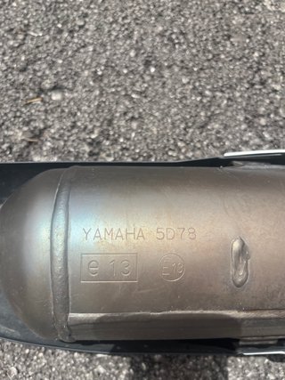 Tubo de escape Yamaha YZF R125 (2014-2018)