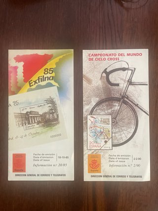 Folletos Oficiales Correos España Filatelia