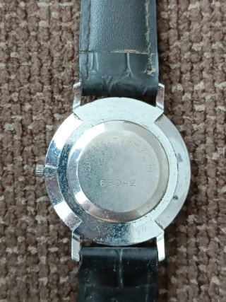Reloj Cupillard & Fils Negro/Plata