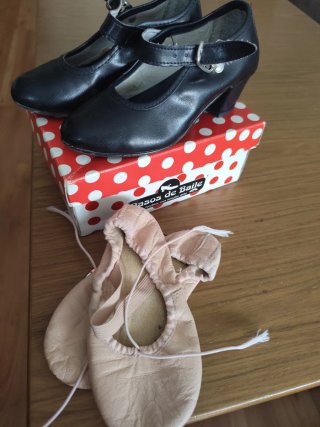 Zapatos de flamenco TALLA 28+ regalo ballet 27