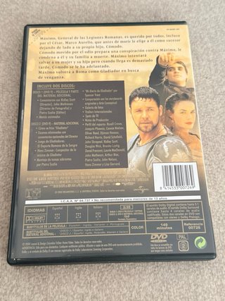 DVD Gladiator / El Gladiador | Edición 2 discos