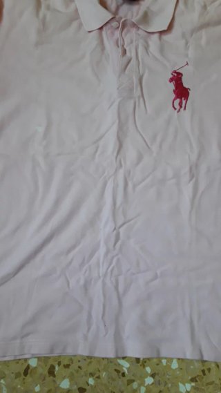 Polo Ralph Lauren Rosa Talla XXL