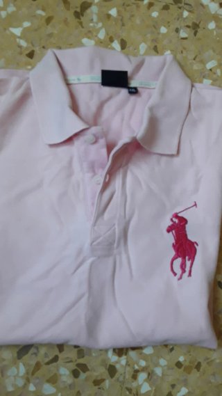 Polo Ralph Lauren Rosa Talla XXL