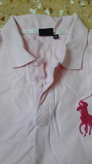 Polo Ralph Lauren Rosa Talla XXL