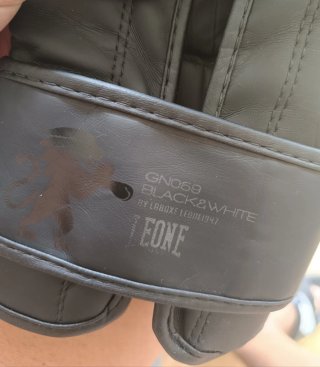 Guantes de boxeo Leone negros