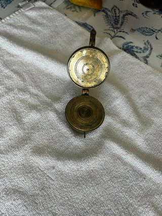 Antiguo Ponderal Vasos Anidados Siglo XIX