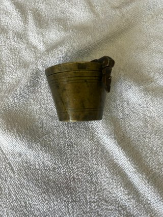 Antiguo Ponderal Vasos Anidados Siglo XIX