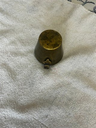 Antiguo Ponderal Vasos Anidados Siglo XIX