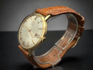 Omega Genève Automático Dorado Hombre