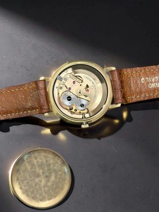 Omega Genève Automático Dorado Hombre