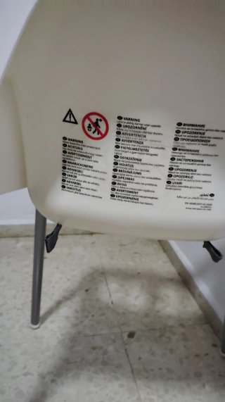 Trona Bebé Ikea Blanca