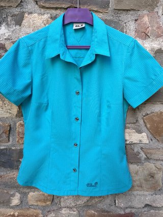 Camisa cuadros Jack Wolfskin Talla M