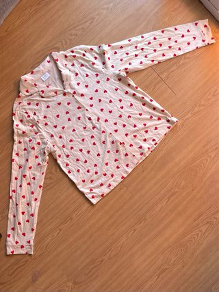 Pijama Corazones Talla S nuevo