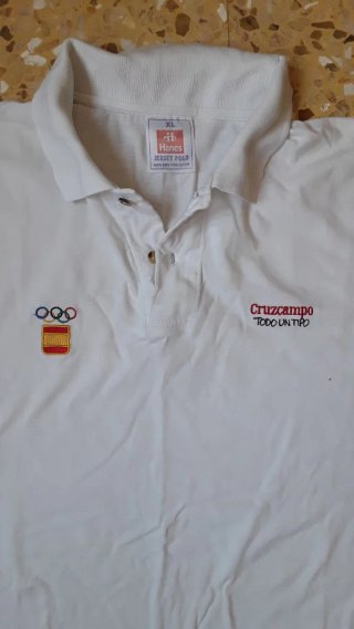 Polo Hanes Cruzcampo XL España Olímpica