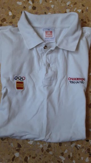 Polo Hanes Cruzcampo XL España Olímpica