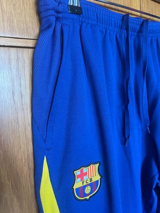 Pantalón Chándal FC Barcelona Nike Azul/Amarillo M