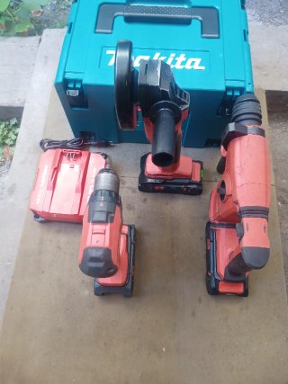 Conjunto Hilti AG 6D-22 y Taladro