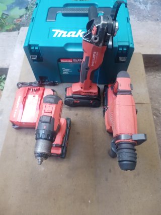 Conjunto Hilti AG 6D-22 y Taladro