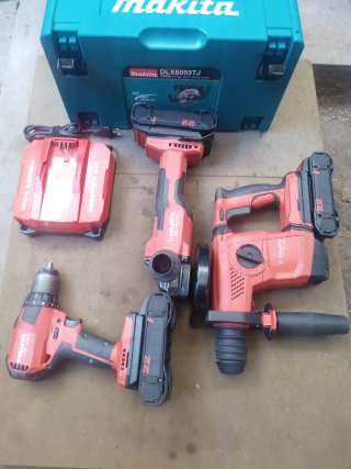Conjunto Hilti AG 6D-22 y Taladro