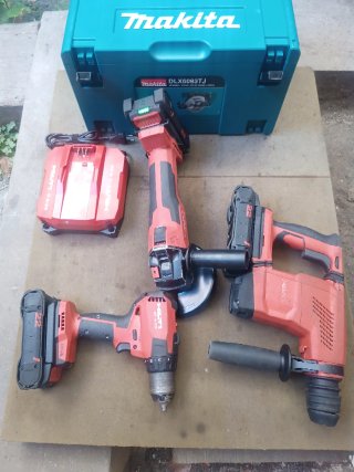 Conjunto Hilti AG 6D-22 y Taladro