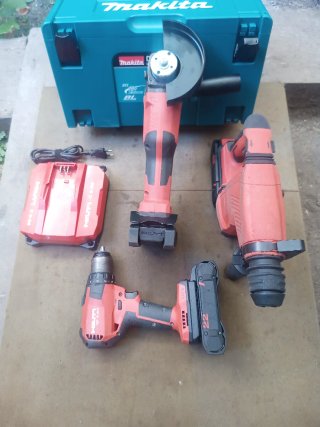 Conjunto Hilti AG 6D-22 y Taladro