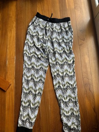 Pantalón bohemio estampado talla única