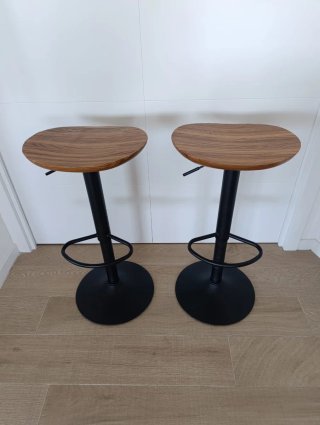 Sillas de barra regulables (2 unidades)