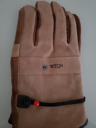 Guantes de trabajo WZJH Beige/Marrón