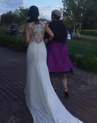 Vestido de Novia Encaje Talla 34/36