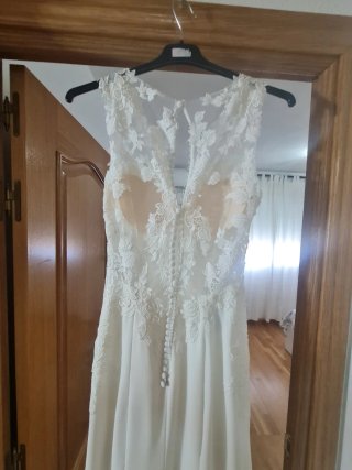 Vestido de Novia Encaje Talla 34/36