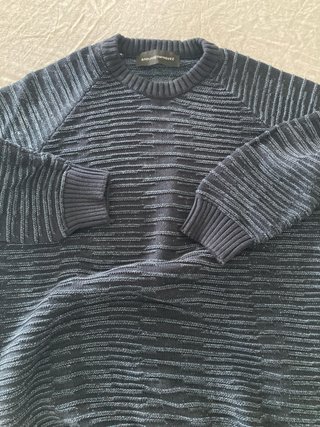 Jersey Adolfo Domínguez Algodón Azul Talla M