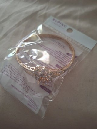 Pulsera rígida oro laminado 14k Xuping