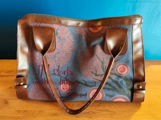 Bolso Desigual Multicolor y Marrón