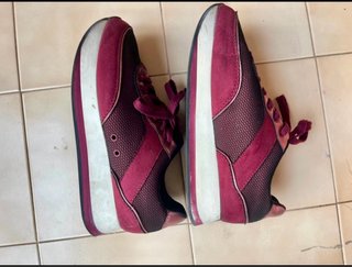 Zapatillas Bershka Burdeos Talla 37