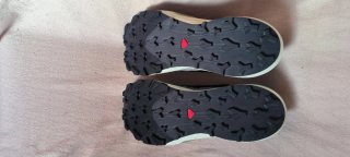 Zapatilla Salomon Negra y Gris