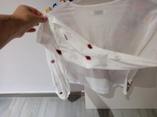 Camisa bordada DORADO PARIS talla M