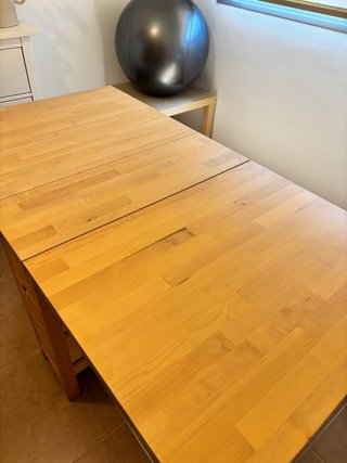 Mesa Ikea Norden Abatible