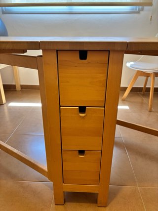 Mesa Ikea Norden Abatible